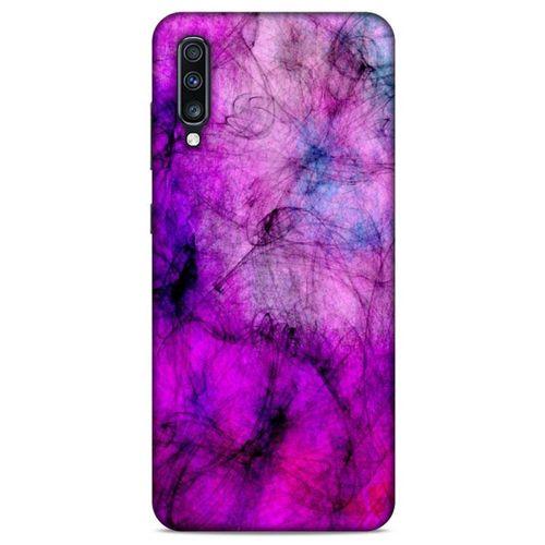 Samsung Galaxy A70 Uyumlu Kılıf Mor Delisi (50) Shockproof Kılıf Metamorfoz