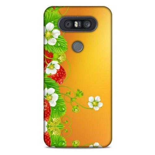 Lopard LG K41S - K51S Uyumlu Kılıf Bahar (21) Koruyucu Kapak Çilek Ağacı