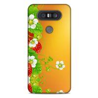 Lopard LG K41S - K51S Uyumlu Kılıf Bahar (21) Koruyucu Kapak Çilek Ağacı