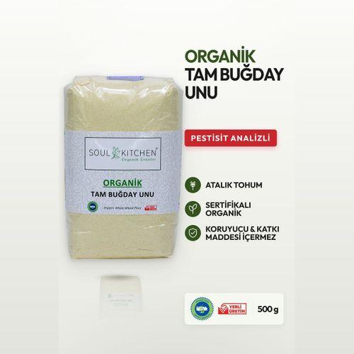 Organik Tam Buğday Unu 500gr