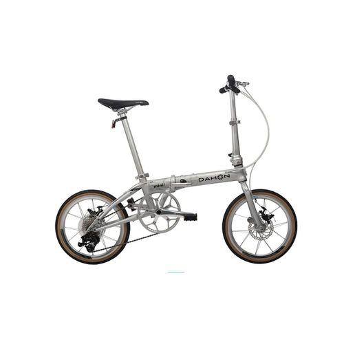 Dahon Mini 349 D9 Mini Gümüş Gri 16 Jant Katlanır Bisiklet