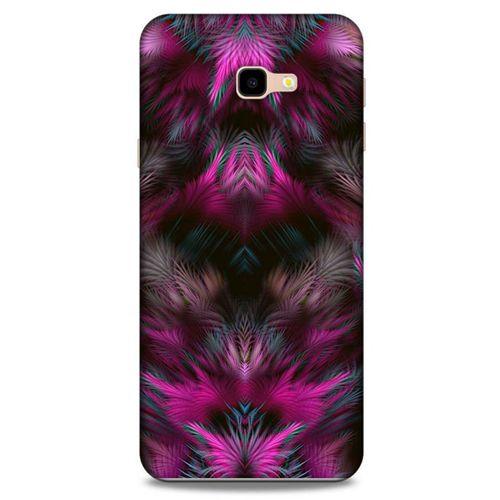 Samsung Galaxy J4 Plus Kılıf Desenli Özel Seri Tüyler (40) Fit Silikon Kılıf