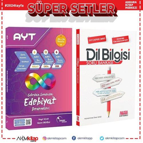 Doktrin AYT Edebiyat Deneme ve AKM Dil Bilgisi Soru Bankası Seti 2 Kitap