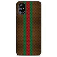 Gömlek (25) Desenli Silikon Kapak Telefon Kabı Samsung Galaxy M31s Kılıf