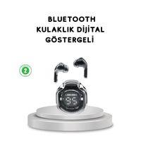 Bluetooth 5.3 Kablosuz Kulaklık Hifi Stereo Ve Ekstra Bass Dijital Ekranlı