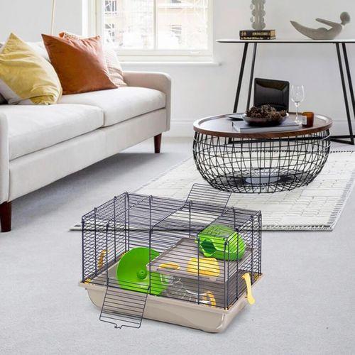 Imac Crıcetı 9 Hamster Kafesi Kahve 45x30,5x29cm