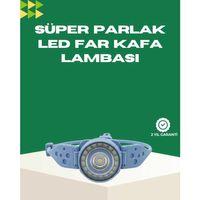 Led Kafa Lambası Kamp Yürüyüş Ve Gece Kullanımı İçin