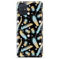 Samsung Galaxy M51 Kılıf Desenli Özel Seri Tüyler (26) Tpu Silikon Kılıf