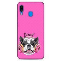 Animax Boston Terrier Samsung Galaxy A30 Kılıf Desenli Silikon