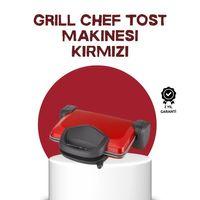 2000 Watt Tost Makinesi 6 Dilim Kapasiteli Döküm Plakalı Üç Kademeli Isı Ayarlı