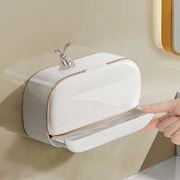 Kapaklı Ve Drenaj Bölmeli Duvara Monte Sabunluk