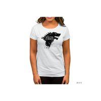 Game of Thrones Winter is Coming in Beyaz Kadın Tişört