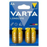 Varta Longlife AA 4'lü Alkalin Kalem Pil
