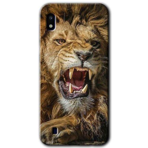 Samsung Galaxy A10 Kılıf Baskılı Kapak - Lion King +Tam Kaplayan Mat Seramik