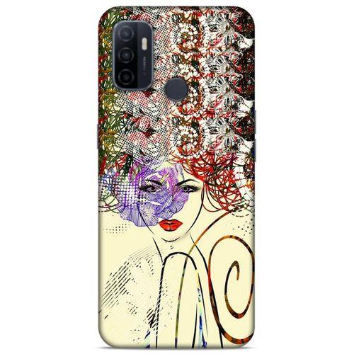 Lopard Huawei P40 Uyumlu Kılıf Sürreal Yüzler ♀ (19) Kılıfları Baskılı