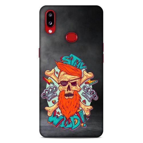 Lopard Samsung Galaxy A10s Uyumlu Kılıf Tattoo's (33) Hybrid Kılıf Stay Wild