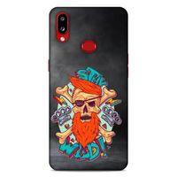Lopard Samsung Galaxy A10s Uyumlu Kılıf Tattoo's (33) Hybrid Kılıf Stay Wild
