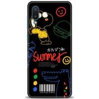 Samsung Galaxy A02 Kılıf HD Baskılı Kılıf - Summer + Tam Ekran Koruyucu