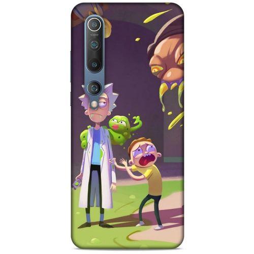 Xiaomi Mi 10 Uyumlu Kılıf Rick And Morty (31) TPU Kılıf Cronenberg Rick