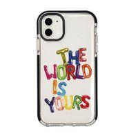 iPhone 12 Mini The World Is Yours  Candy Bumper Silikonlu Telefon Kılıfı
