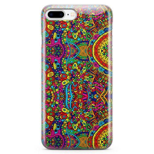 Apple iPhone 7 Plus Kılıf Huşu Arka Kapak Koruma Desenli Full Koruyucu