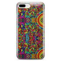 Apple iPhone 7 Plus Kılıf Huşu Arka Kapak Koruma Desenli Full Koruyucu