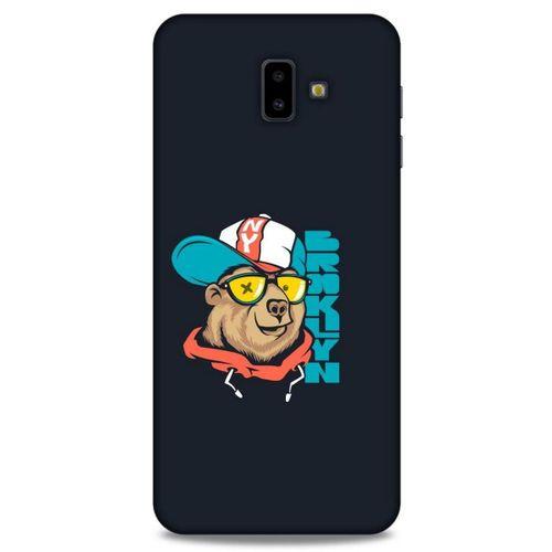 Animax Newyorker Ayı Samsung Galaxy J6 Plus Kılıf Desenli Silikon