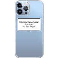 Iphone 13 Pro Kılıf HD Yazı Baskılı Silikon Arka Kapak - Yazı 8
