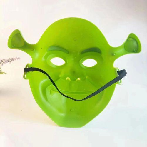 Yeşil Shrek Maskesi 21x25 Cm - Lisinya