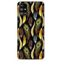 Samsung Galaxy M31s Kılıf Desenli Özel Seri Tüyler (7) Telefon Kılıfı