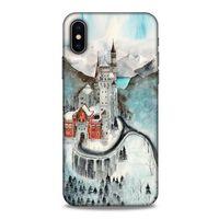 Apple Iphone X Kılıf Almanya (25) Antişok Kapak Schloss Neuschwanstein Şatosu