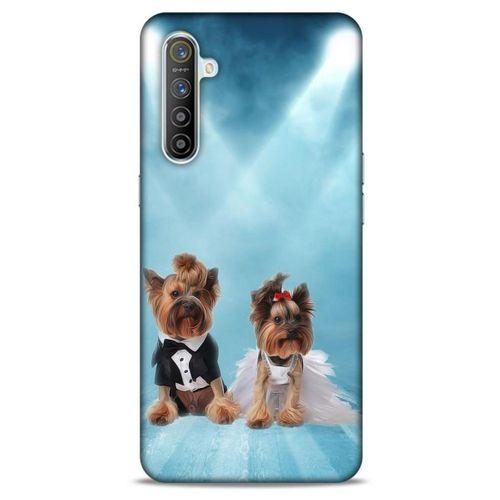 Oppo Realme XT Kılıf Köpek Kıyafetleri (18) Telefon Kılıfları Yorkshire Gömlek Papyon