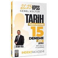 2025 KPSS Tarih Simülasyonu 15 Deneme Çözümlü İndeks Akademi