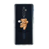 Oppo Reno 2z Take Risk Premium Şeffaf Silikon Kılıf