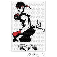 Ryu Street Fighter Puzzle 240 Parça Yapboz