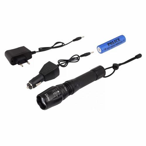 Police Ps-46 Xml6 Led 5 Kademeli Zoomlu Şarjlı El Feneri