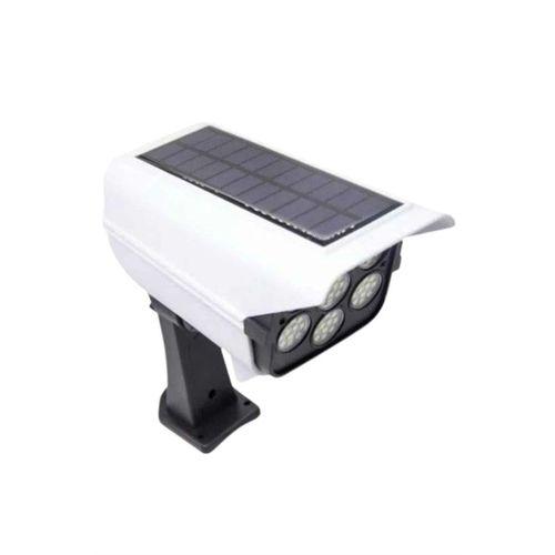 Solar Bahçe Aydınlatması Hareket Sensörlü Uzaktan Kumandalı Kamera Görünümlü