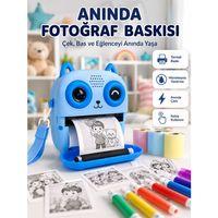 2 4 Ips Ekranlı Çocuk Fotoğraf Makinesi Hd Çekim Ve Anında Baskı Keyfi