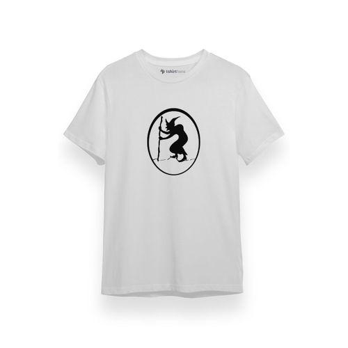 Old Witch Icon Beyaz Kısa kol Erkek Tshirt