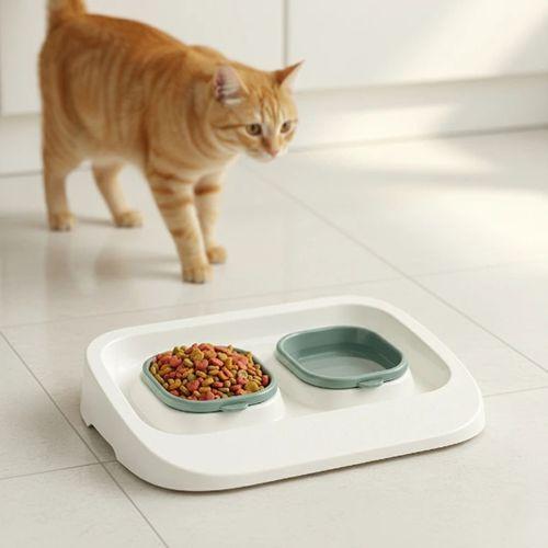 Mikopet Yeşil 2'si 1 Arada Mama Ve Su Kabı