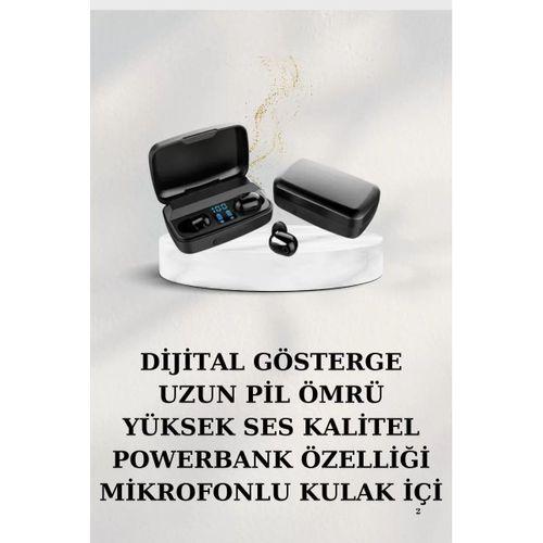 Dijital Göstergeli Bluetooth Kulaklık Kablosuz Tws Stereo Bluetooth 5.0