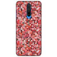 Mermer Desenli (44) Tema Tough Armor Kılıf Kardinal Xiaomi Redmi K30 5G Kılıf