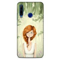 Huawei Y6P Kılıf Depresyon (25) Antişok Kapak Siyah Gri