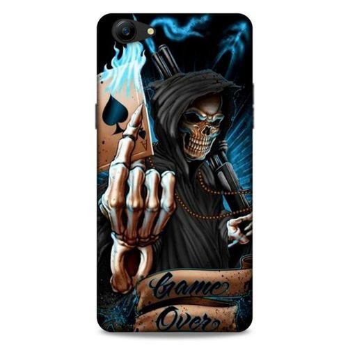 Oppo A79 Uyumlu Kılıf Motorsiklet (21) Koruyucu Kapak Kurukafa