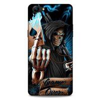 Oppo A79 Uyumlu Kılıf Motorsiklet (21) Koruyucu Kapak Kurukafa