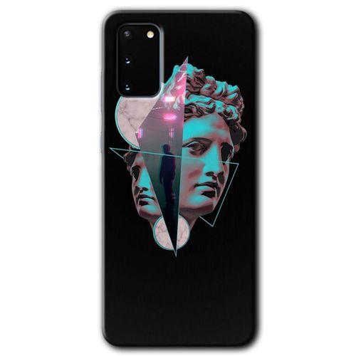 Galaxy S20 Kılıf HD Desen Baskılı Arka Kapak - Heykel