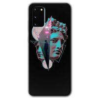 Galaxy S20 Kılıf HD Desen Baskılı Arka Kapak - Heykel