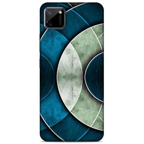 Lopard Oppo Realme C11 Uyumlu Kılıf Soyut Sanat (43) Baskılı Thin Fit Kılıf