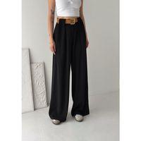 Kadın Pileli Kemerli Pantolon