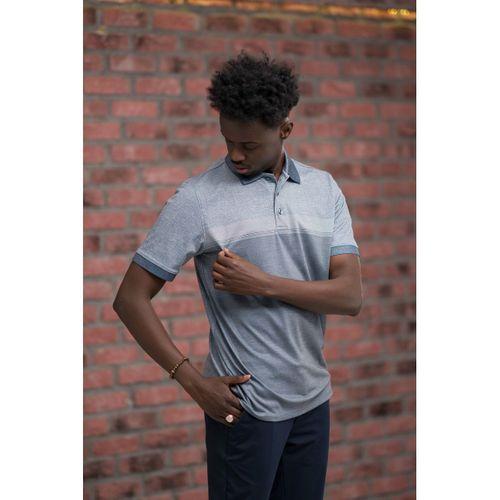 Advante Regular Fit Likralı Pano Desenli Polo Yaka T-shirt